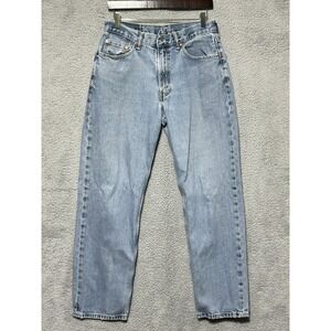 Levis‎ 550 Jeans Mens 33x32 Blue Relaxed Tapered Denim Classic Americana